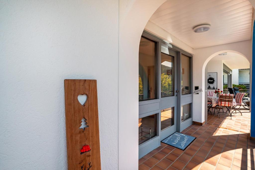 Kuchyň nebo kuchyňský kout v ubytování Ferienwohnung Kuckuckslockennest