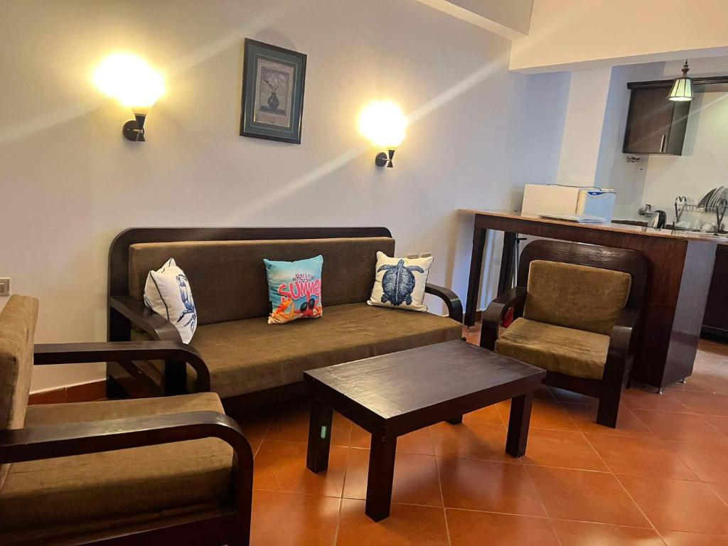 Posezení v ubytování Hurghada Sea Apartments