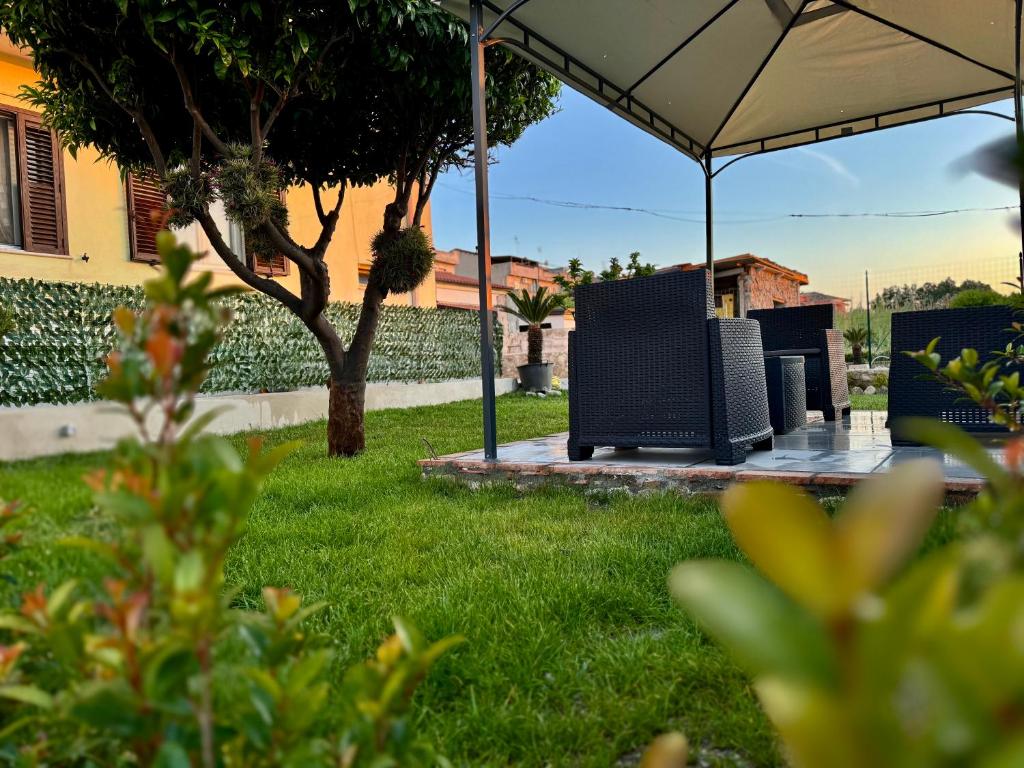 Zahrada ubytování Residenza De Vita