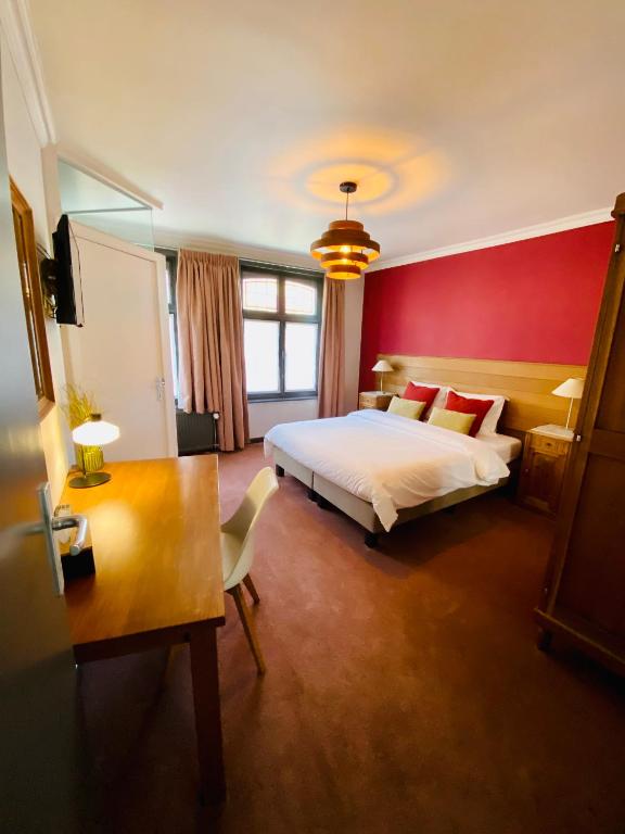 Llit o llits en una habitació de Tripel B