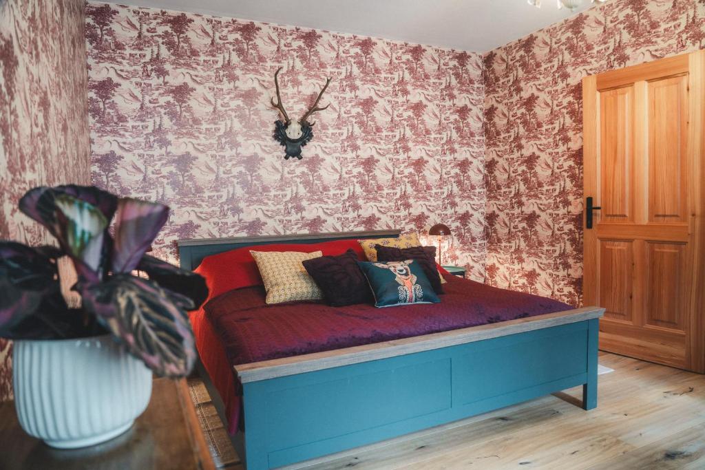 Postel nebo postele na pokoji v ubytování Apartments Kienberg