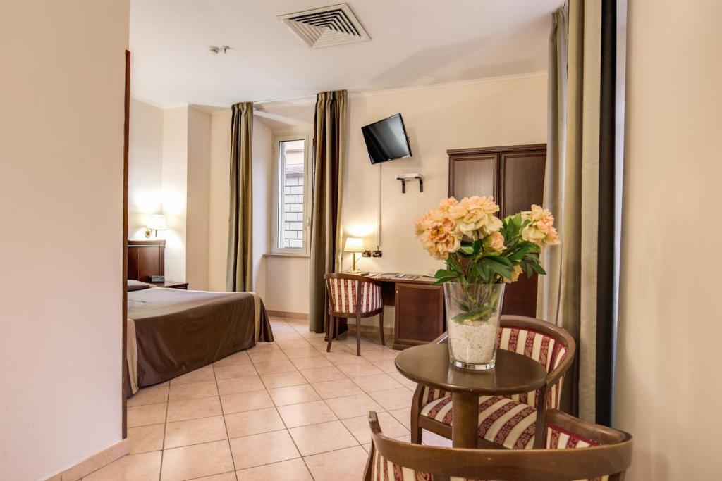 TV a/nebo společenská místnost v ubytování Hotel San Marco
