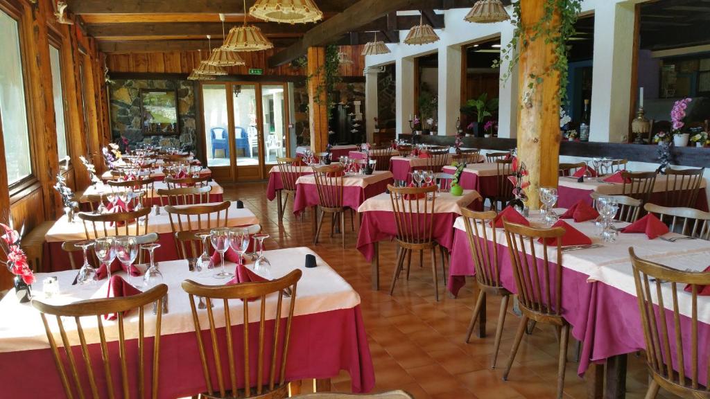 Restaurace v ubytování Boustigue Hotel