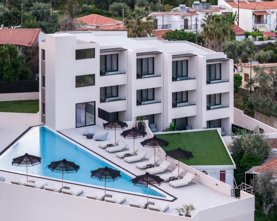 Bassein majutusasutuses Nimfi Suites või selle lähedal