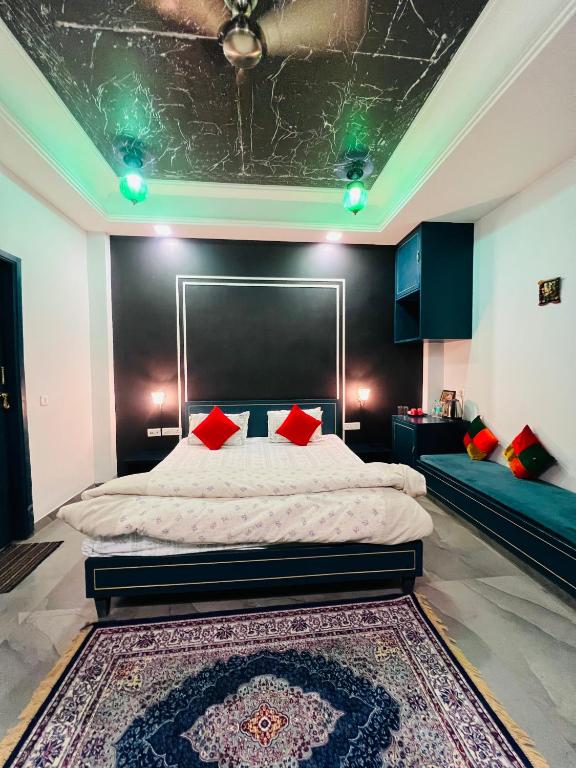 Cama o camas de una habitación en Shiv Kothi - Homestay
