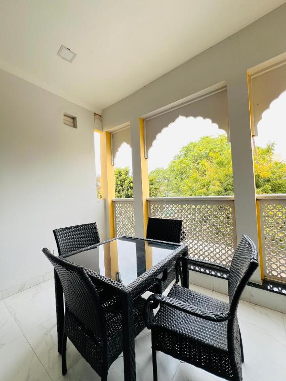 Zona de estar de Shiv Kothi - Homestay