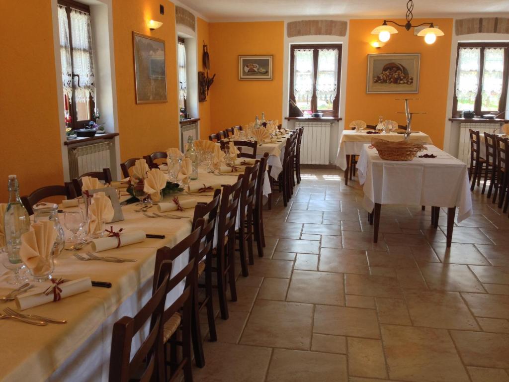 Restaurace v ubytování Ca di Voi