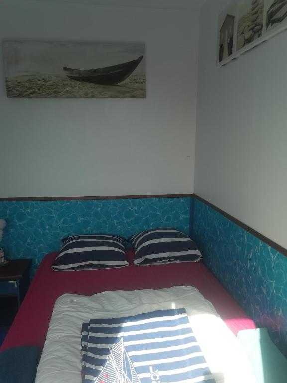 Postel nebo postele na pokoji v ubytování La Chaloupe Chambres d'hotes