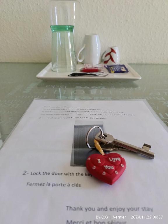 Jolie Chambre confortable proche de l'aéroport - Resim 11