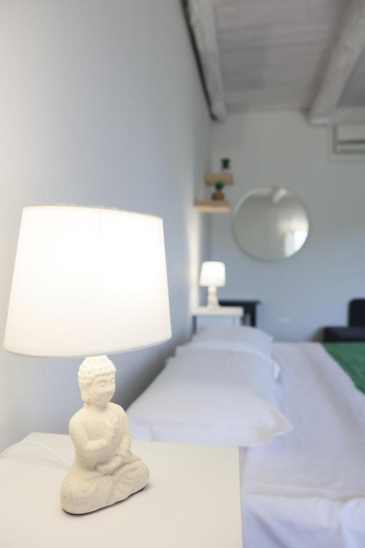Postel nebo postele na pokoji v ubytování B&B Italia Rende