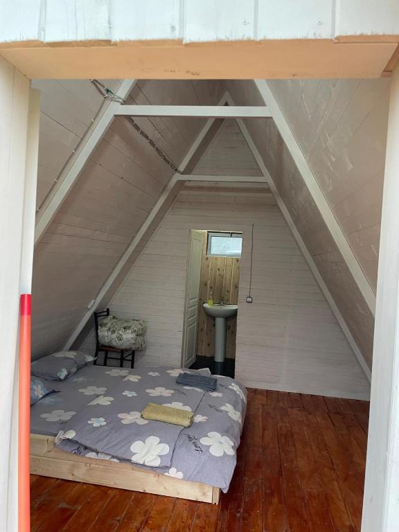 Postel nebo postele na pokoji v ubytování Guest hause 1