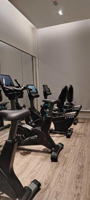 Fitness centrum a/nebo fitness zařízení v ubytování My Residence Agile TRX KL