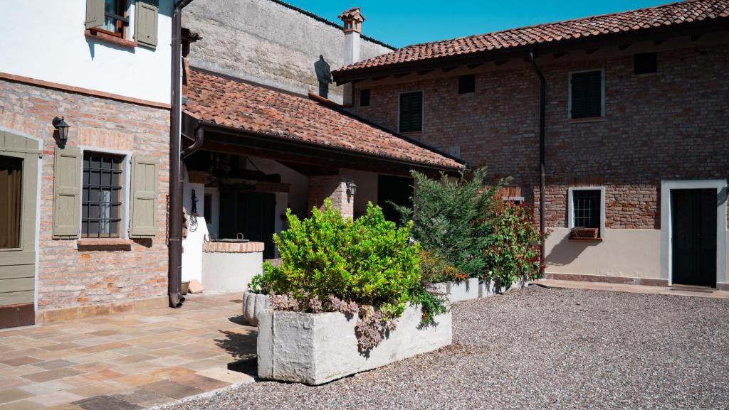 Budova, kde se bed and breakfast nachází