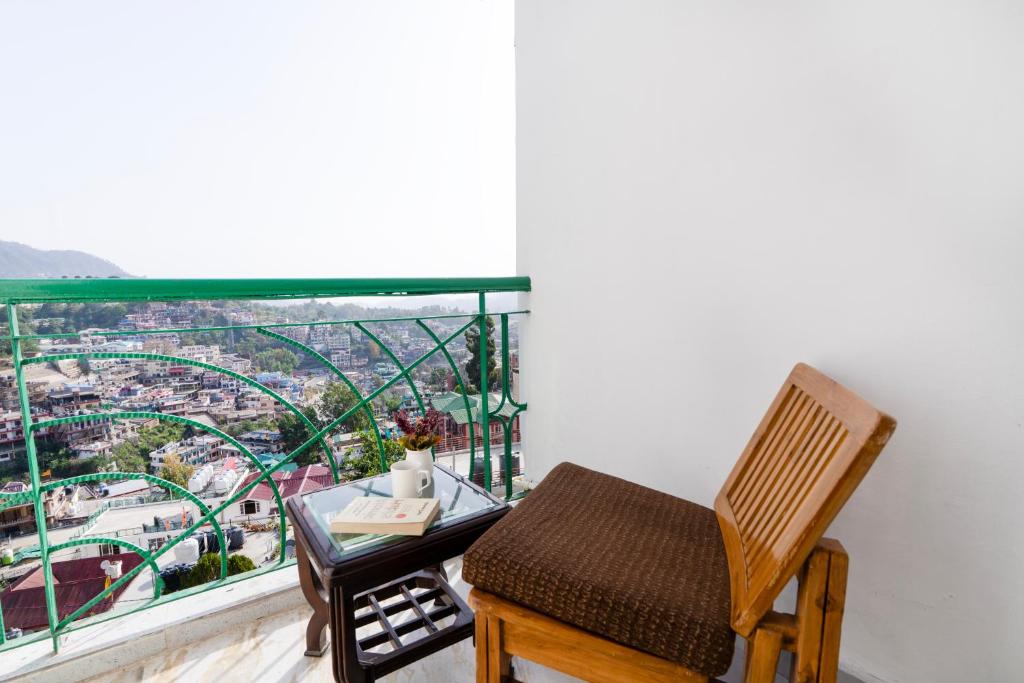 Nespecifikovaný výhled na hory nebo výhled na hory při pohledu z hotelu