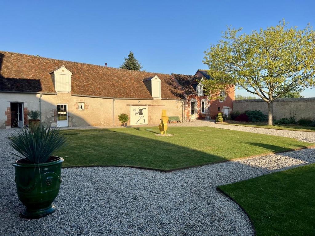 Zahrada ubytování Le Clos des Châteaux