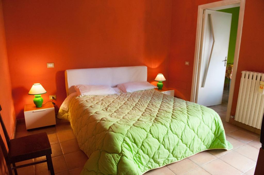 Postel nebo postele na pokoji v ubytování Bed&Breakfast Annapaola