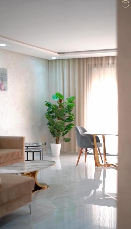 Posezení v ubytování Maarif elite suites