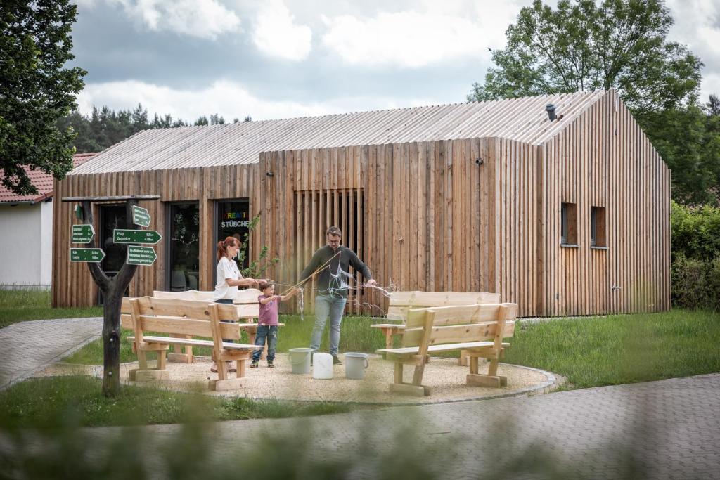 Hosté ubytování Trixi Park Zittauer Gebirge - Ferienhäuser, Hotel und Camping