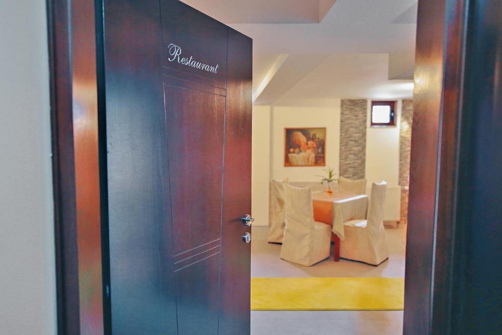 Koupelna v ubytování Hotel Bulevar