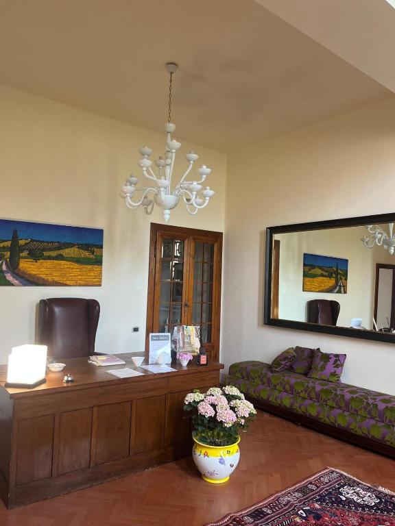 Część wypoczynkowa w obiekcie Relais Villa Sant'Isidoro