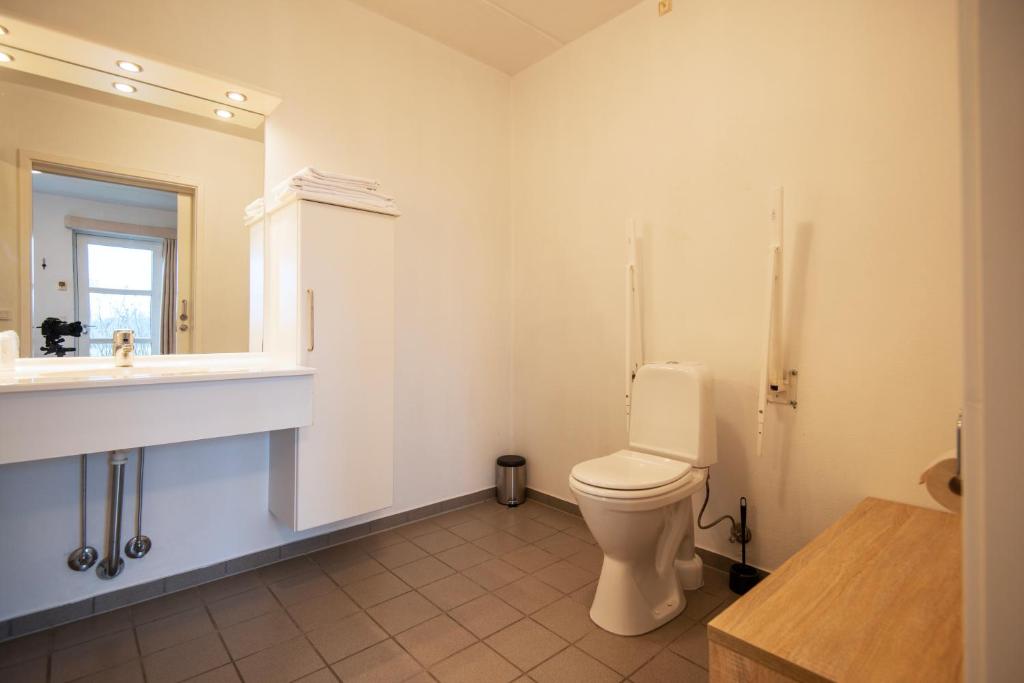Koupelna v ubytování Hotel Korning