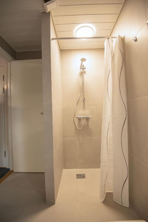 Koupelna v ubytování Hotel Korning