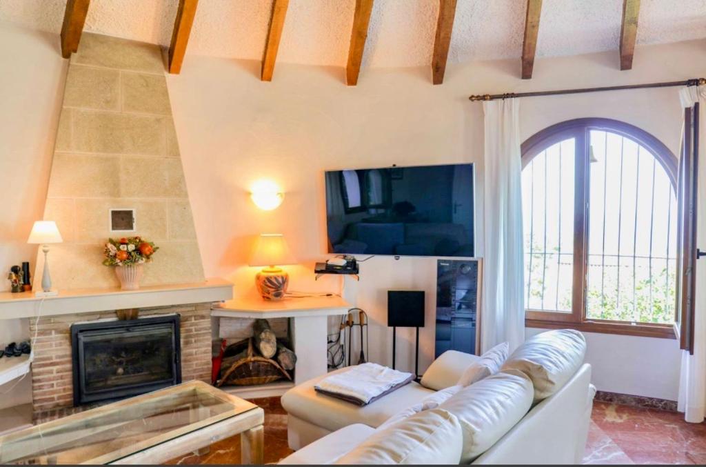 TV/Unterhaltungsangebot in der Unterkunft Villa Narby