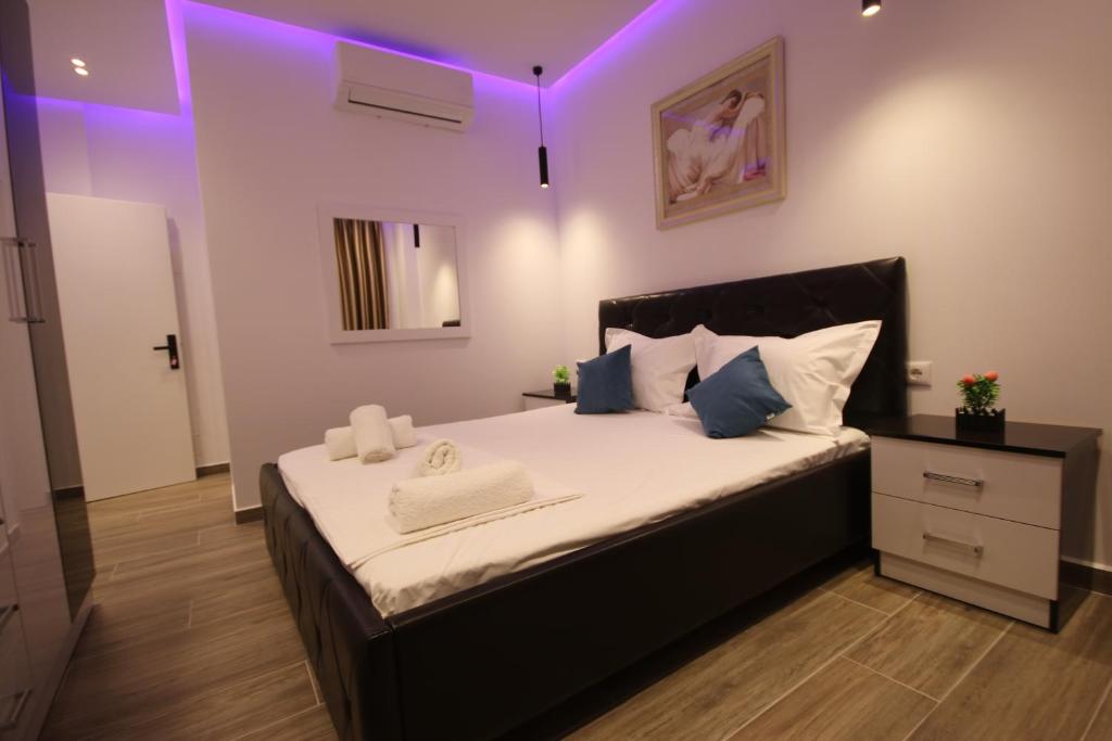 Postel nebo postele na pokoji v ubytování Klea Rooms