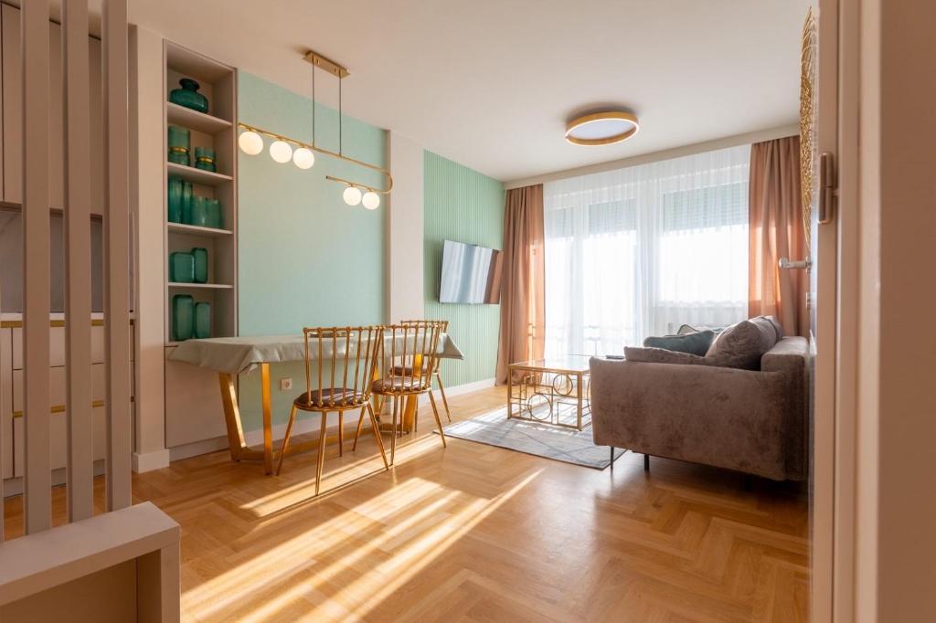 Posezení v ubytování Apartman Platinum