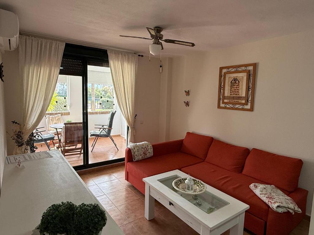 Posezení v ubytování Apartamentos Vacacionales Atlanterra