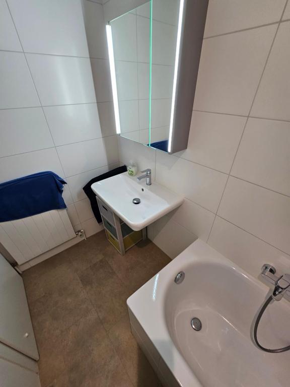Kamar mandi di Private Zimmer