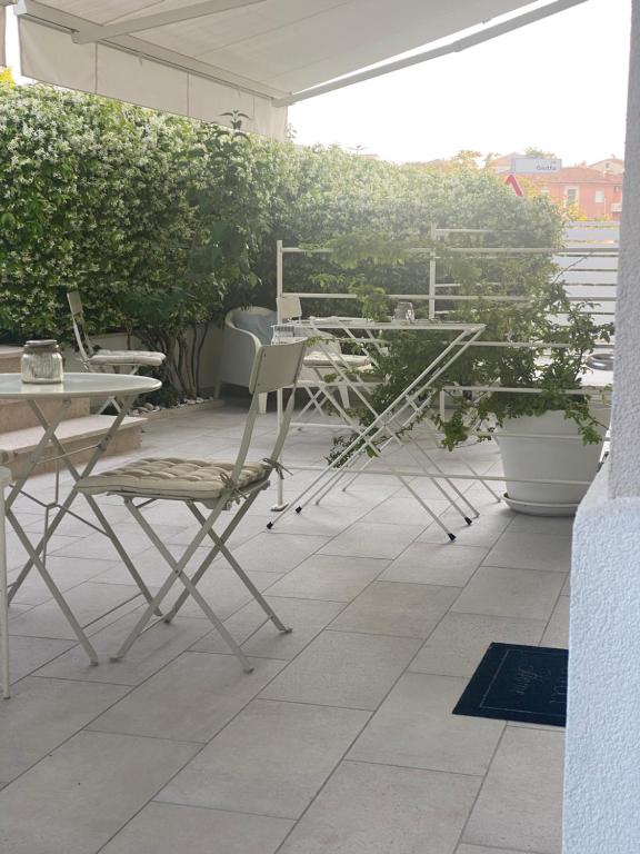 Balkón nebo terasa v ubytování B&B 125Metri sul mare