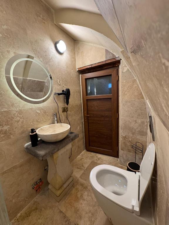 Koupelna v ubytování Wanderlust Inn Cappadocia