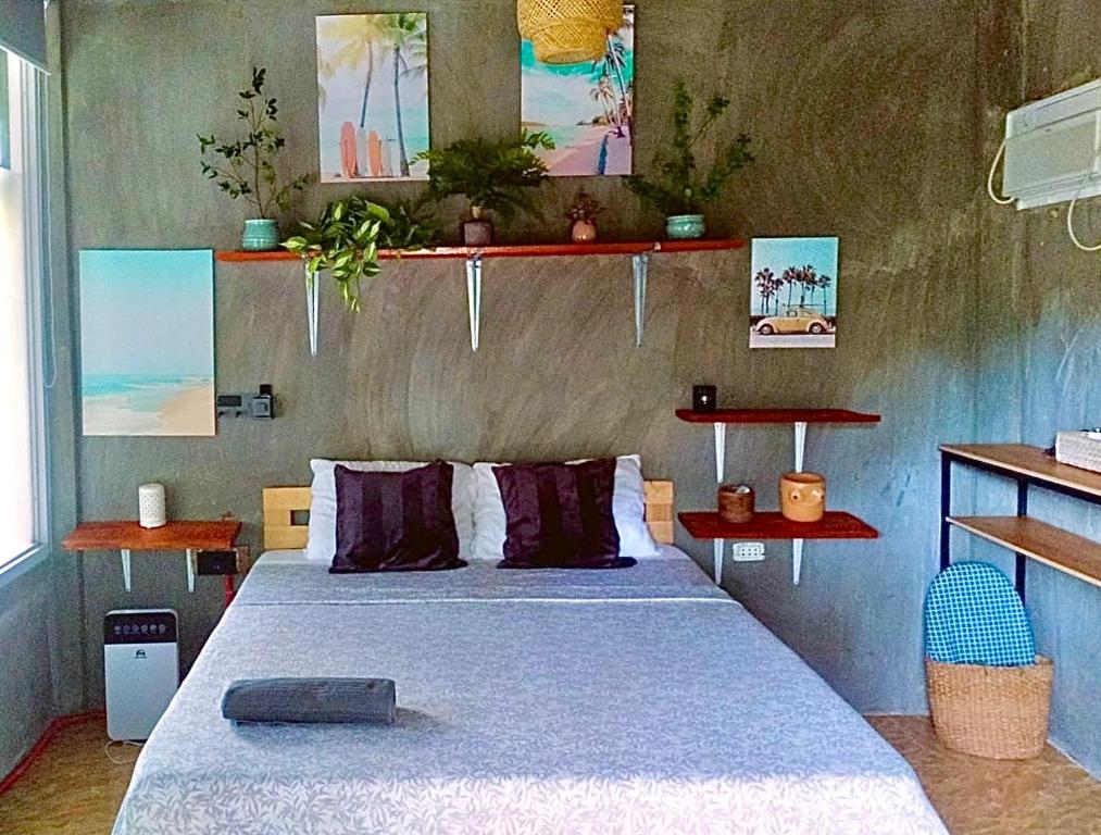 Postel nebo postele na pokoji v ubytování SUMMER STAY A Starlink