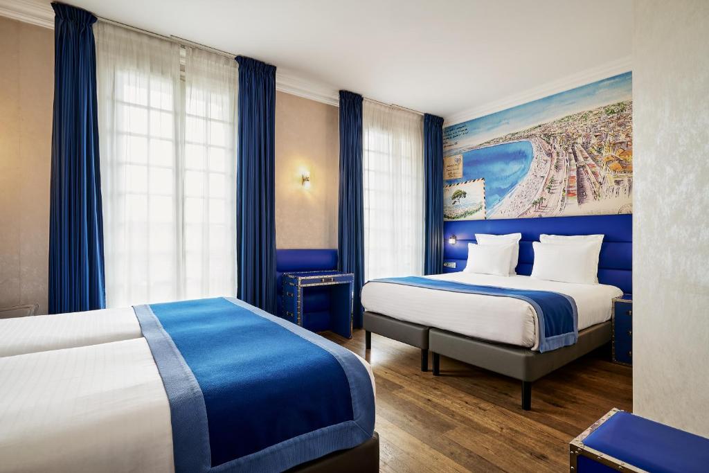 Letto o letti in una camera di Nice Excelsior Centre ville by HappyCulture