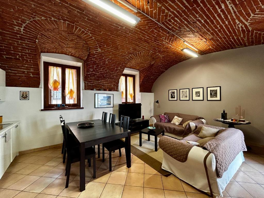 A seating area at Appartamento G&G