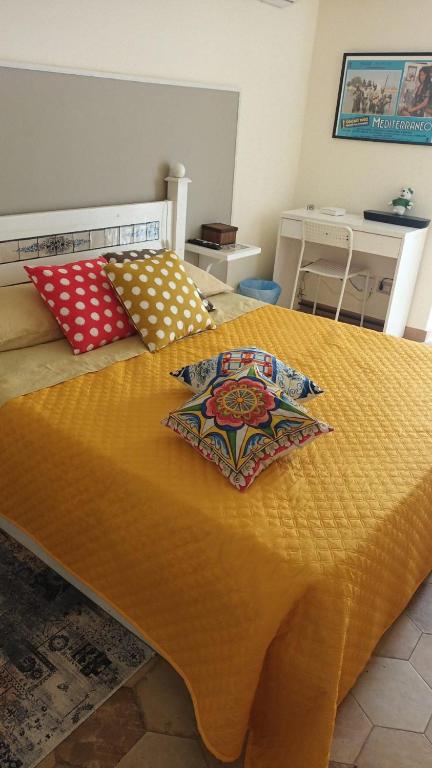 Posteľ alebo postele v izbe v ubytovaní Ragusa exclusive flat with terrace & BBQ