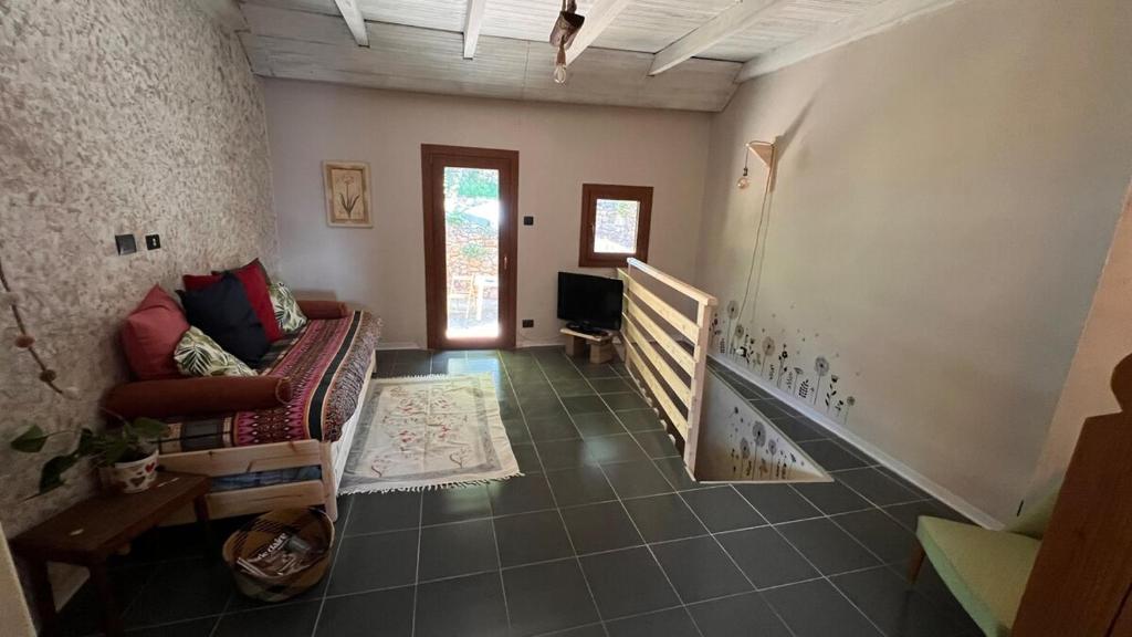 Χώρος καθιστικού στο Casa del Bosco
