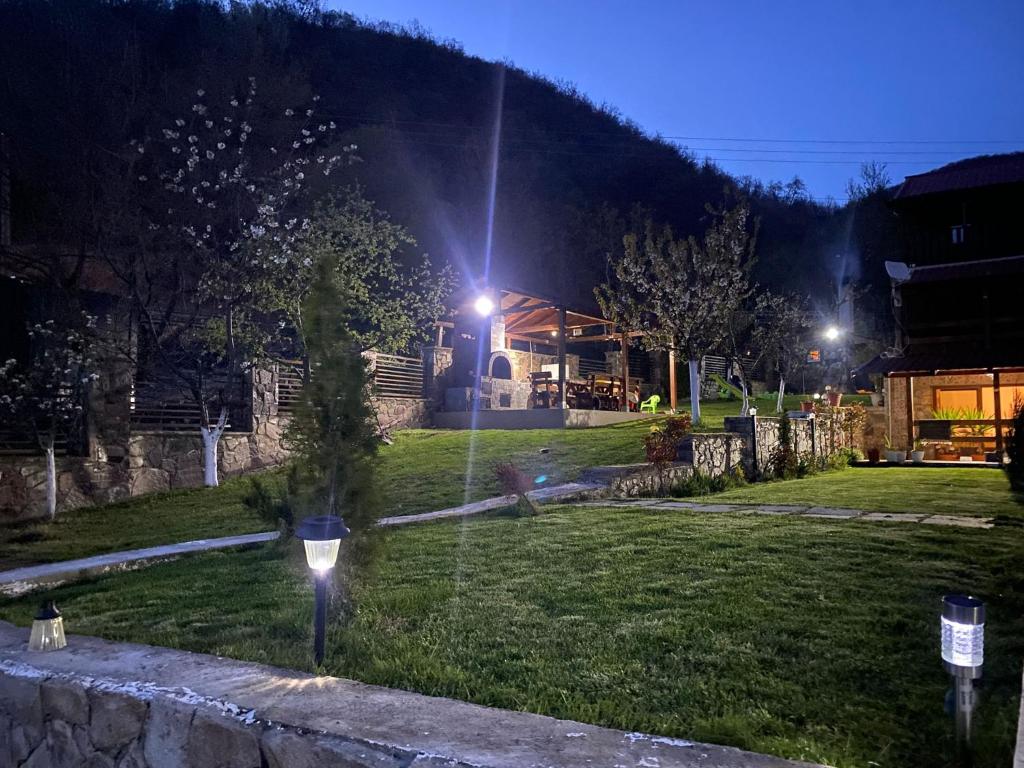 Zahrada ubytování Casa David