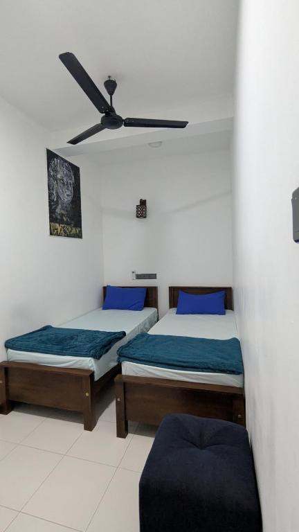 Postel nebo postele na pokoji v ubytování Skyy Villa matara