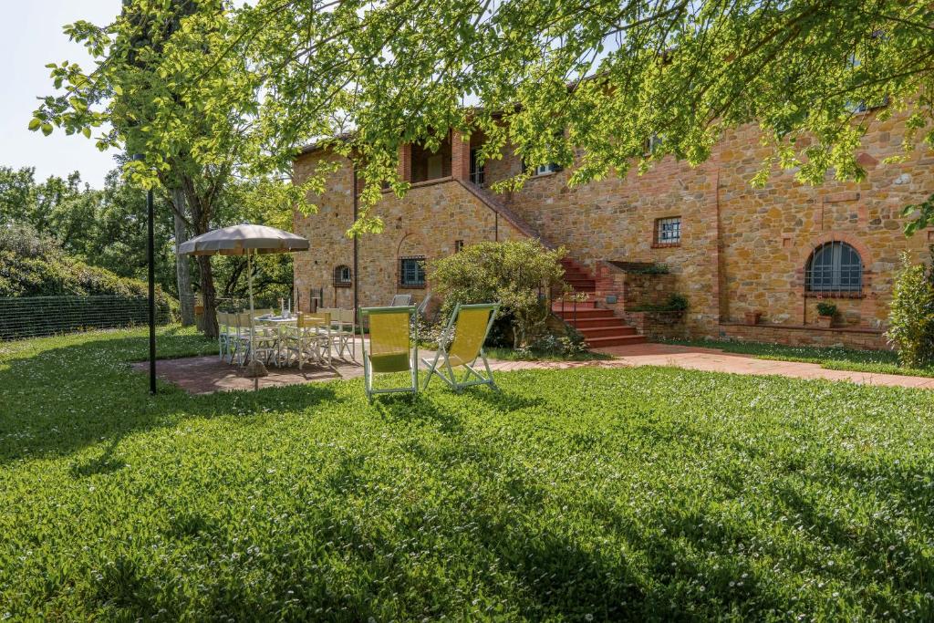 Zahrada ubytování Podere Fignano, holiday home - apartments fully renovated 2024