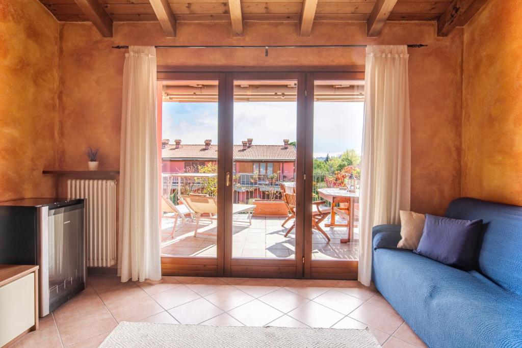 Posezení v ubytování La Terrazza sul Lago - Splendida Vista sul Garda