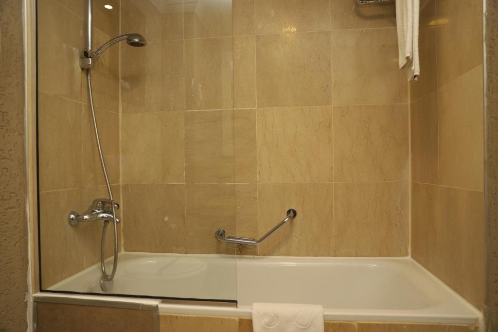 Koupelna v ubytování Meder Resort Hotel - Ultra All Inclusive