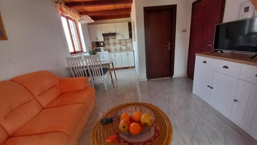Część wypoczynkowa w obiekcie Apartament Onda
