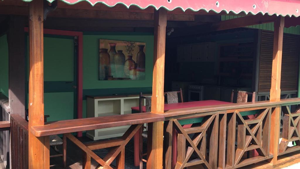 Balkón nebo terasa v ubytování Cottage Rodney Bay 2 bedrooms