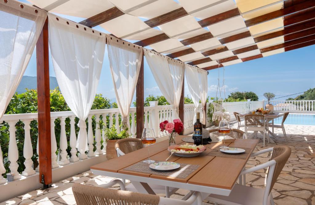 Balkon lub taras w obiekcie Villa Dream Apartments