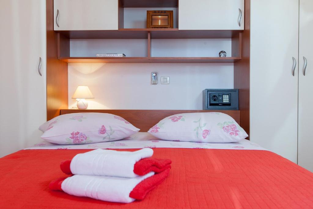 Postel nebo postele na pokoji v ubytování Villa Lora