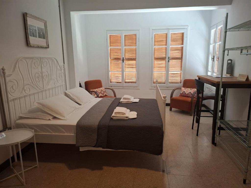 Postel nebo postele na pokoji v ubytování Sabor Residence