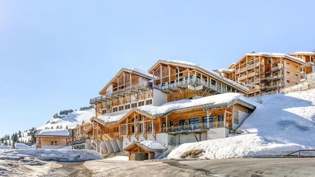 Το Résidence Les Portes du Grand Massif - Flaine τον χειμώνα