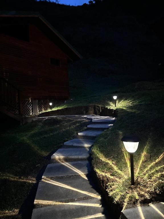 Zahrada ubytování Entre Árboles Lodge